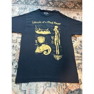 Dungeons & Dragons Graphic T-shirt Black Basic Mind Player M